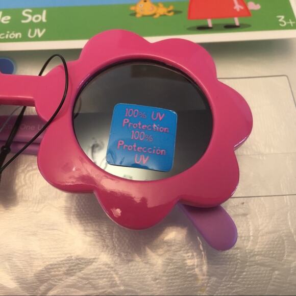 Peppa Pig Flower Sunglasses Pink Purple Kids - Picture 4 of 16